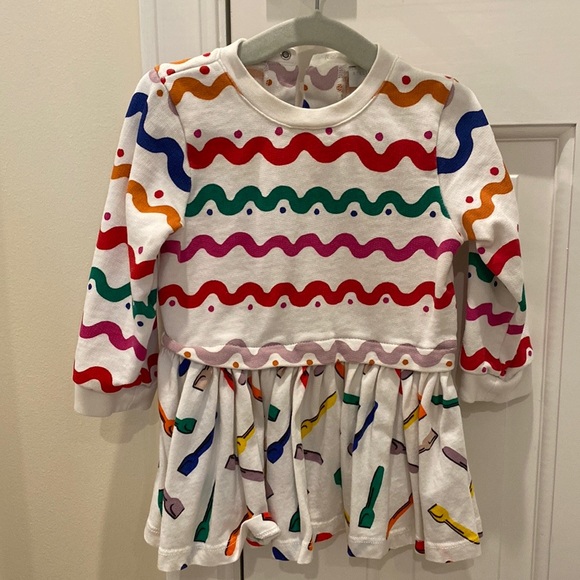 Stella McCartney Kids Other - Stella McCartney kids girls long sleeve sweatshirt dress